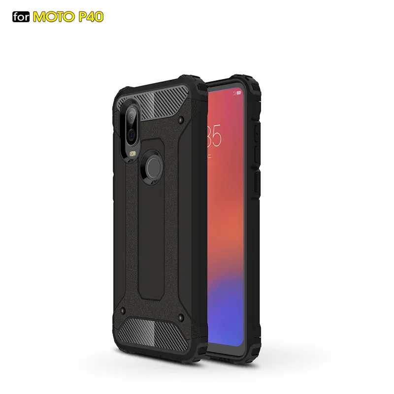 Чехол для Motorola Moto P40 новый роскошный противоударный чехол смартфона задняя