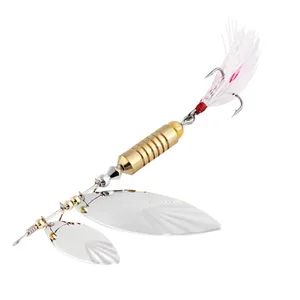 Вращающаяся блесна, с крючками, 710 г, 1 шт.