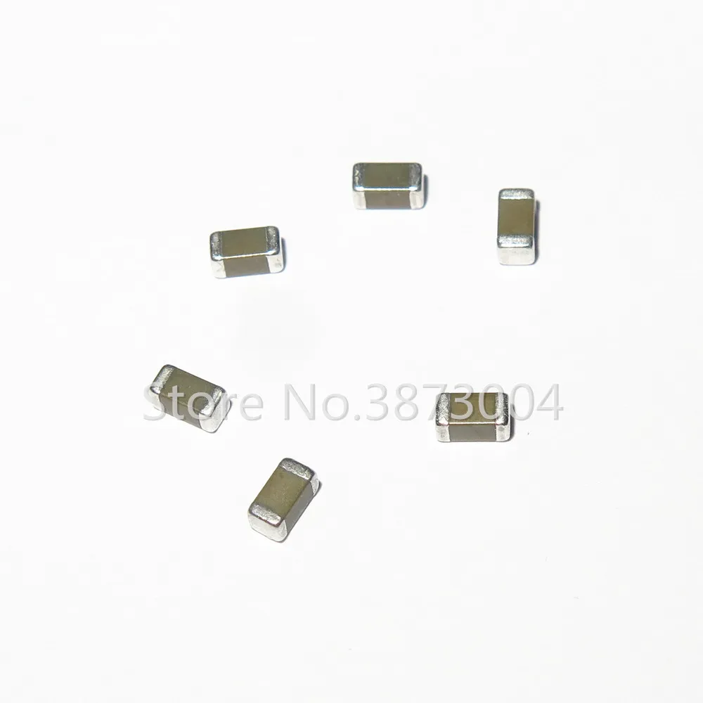 

100pcs 1206 470PF 0.47NF 100V 10% Thick Film Chip Multilayer Ceramic Capacitor