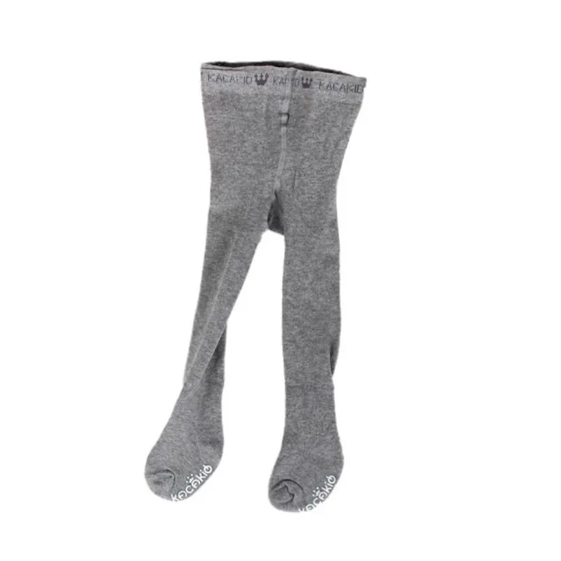 Зима-осень теплые модные детские носки для малышей милые гетры девочек одна пара