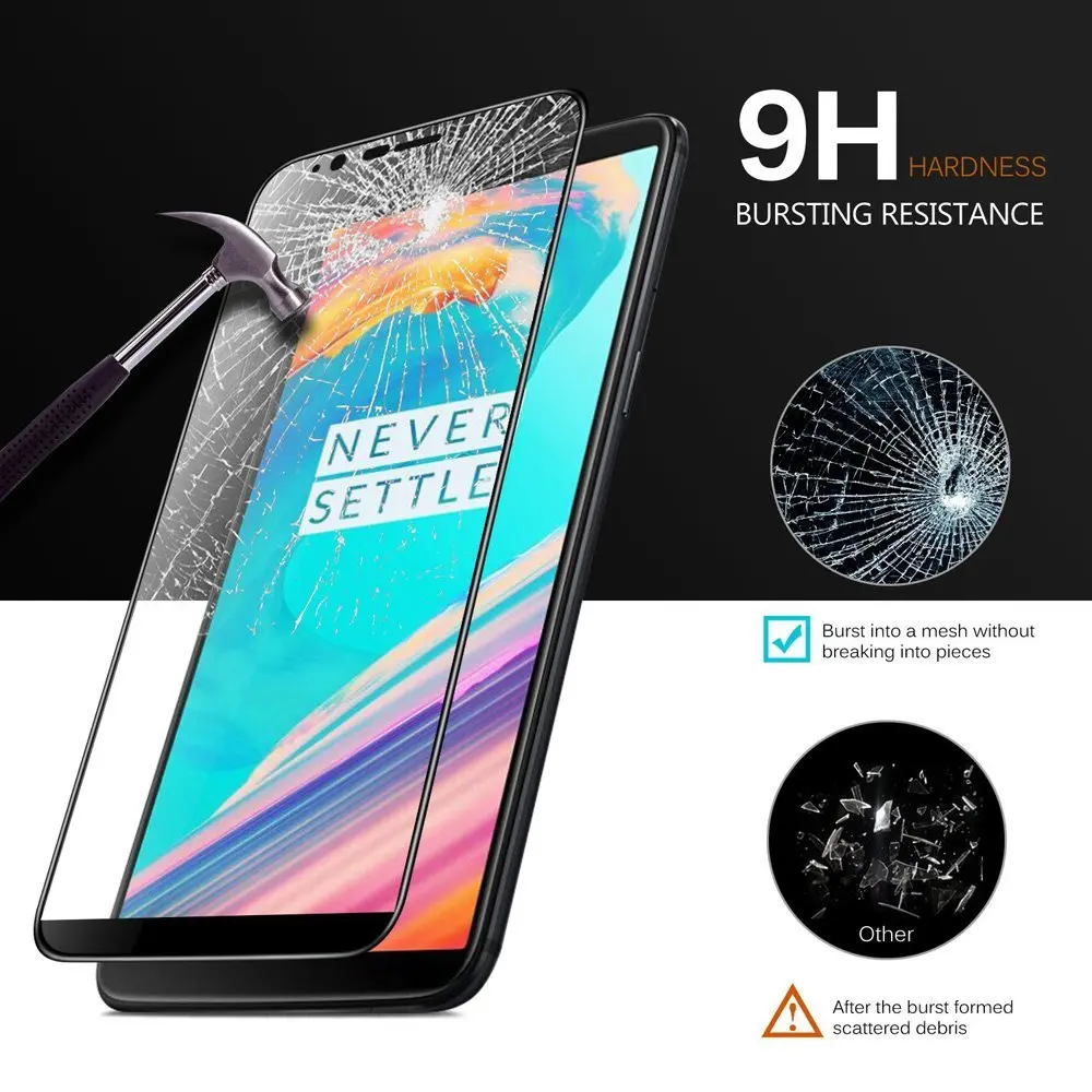 2 шт. для One Plus 3T 5T закаленное стекло OnePlus Защитная пленка экрана OnePlus1 + 1 защитное |