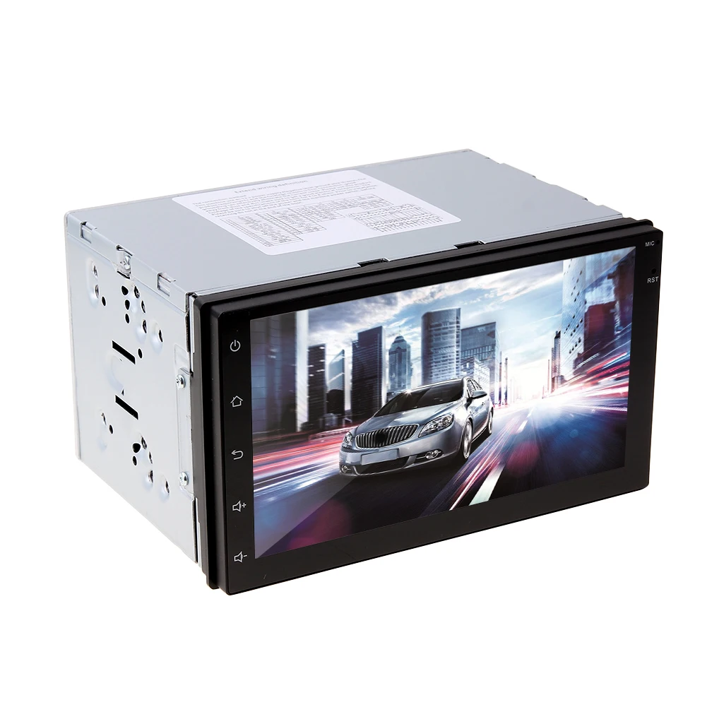VODOOL 7 дюймов 2 Din Автомобильный dvd плеер автомобильное радио Android 5 1 WIFI GPS навигация