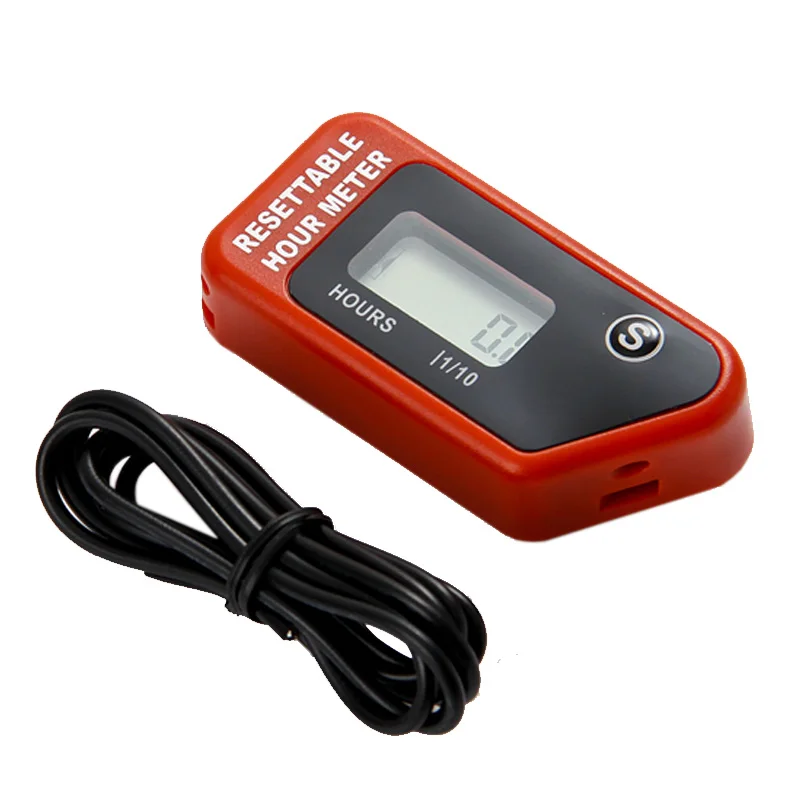 Водонепроницаемый цифровой сбрасываемый индуктивный счетчик часов для любого