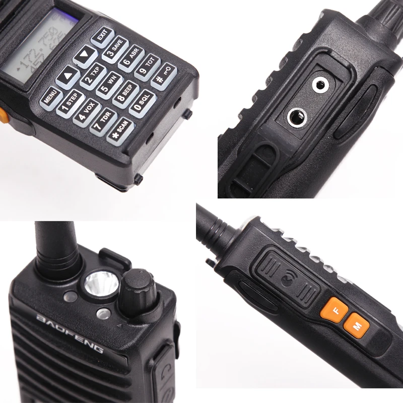 2 шт. Baofeng UV-82(II) True 8W высокомощная улучшенная версия детской тройной мощности 8 Вт/4
