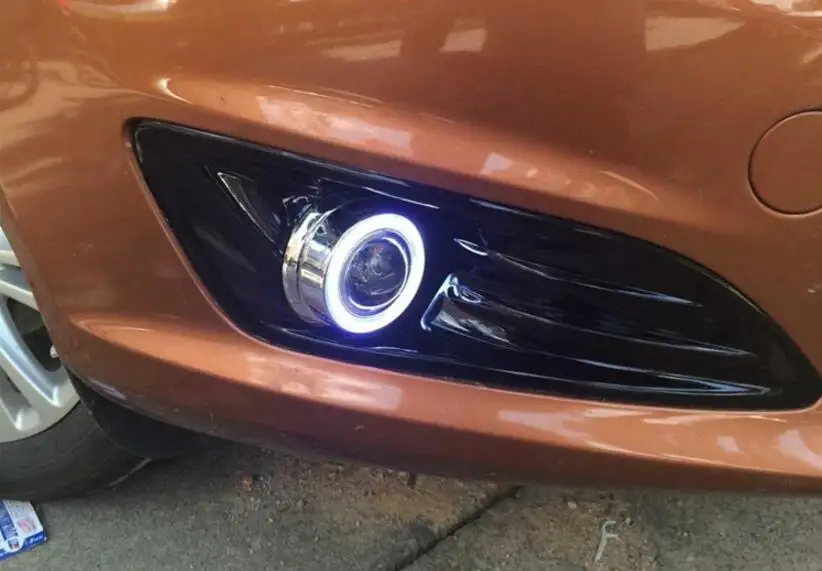 Автомобильный бампер головной светильник для форд фиеста туман 2013 ~ 2016y Fiesta