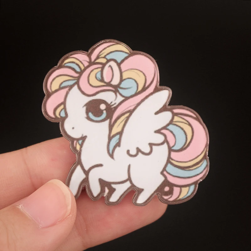 Кошка Собака слон Kawaii мультфильм Животные акриловые значки брошь значки рюкзак «сделай сам» Значки на одежду значок булавки аксессуары