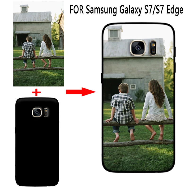 Mosirui персонализированный самодельный чехол для Samsung Galaxy S7 Edge HD с УФ-печатью Мягкий