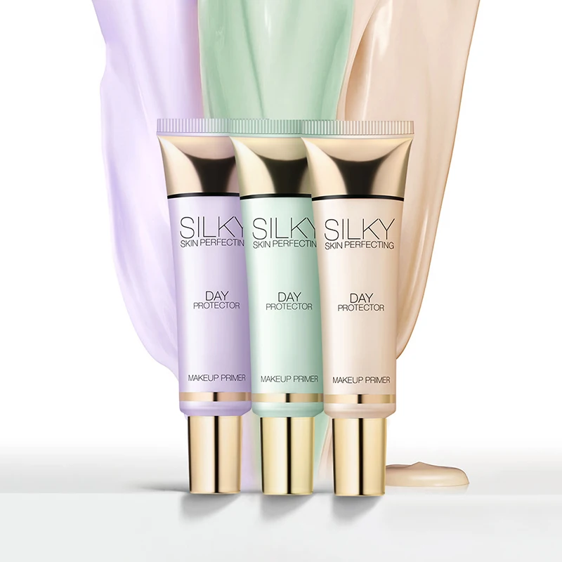 O.TW O.O крем праймер для лица 25 мл Осветляющий тонус фиолетового зеленого цвета