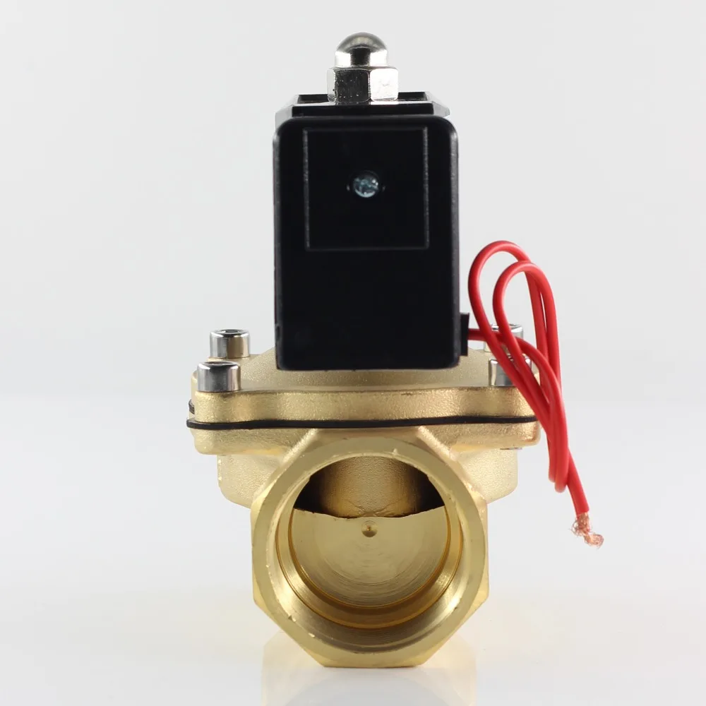 AC220V DC12V DC24V нормально закрытый энергосберегающий электромагнитный клапан, IP65, использование воды, газа, масла, охраны окружающей среды, DN10 15 25 32