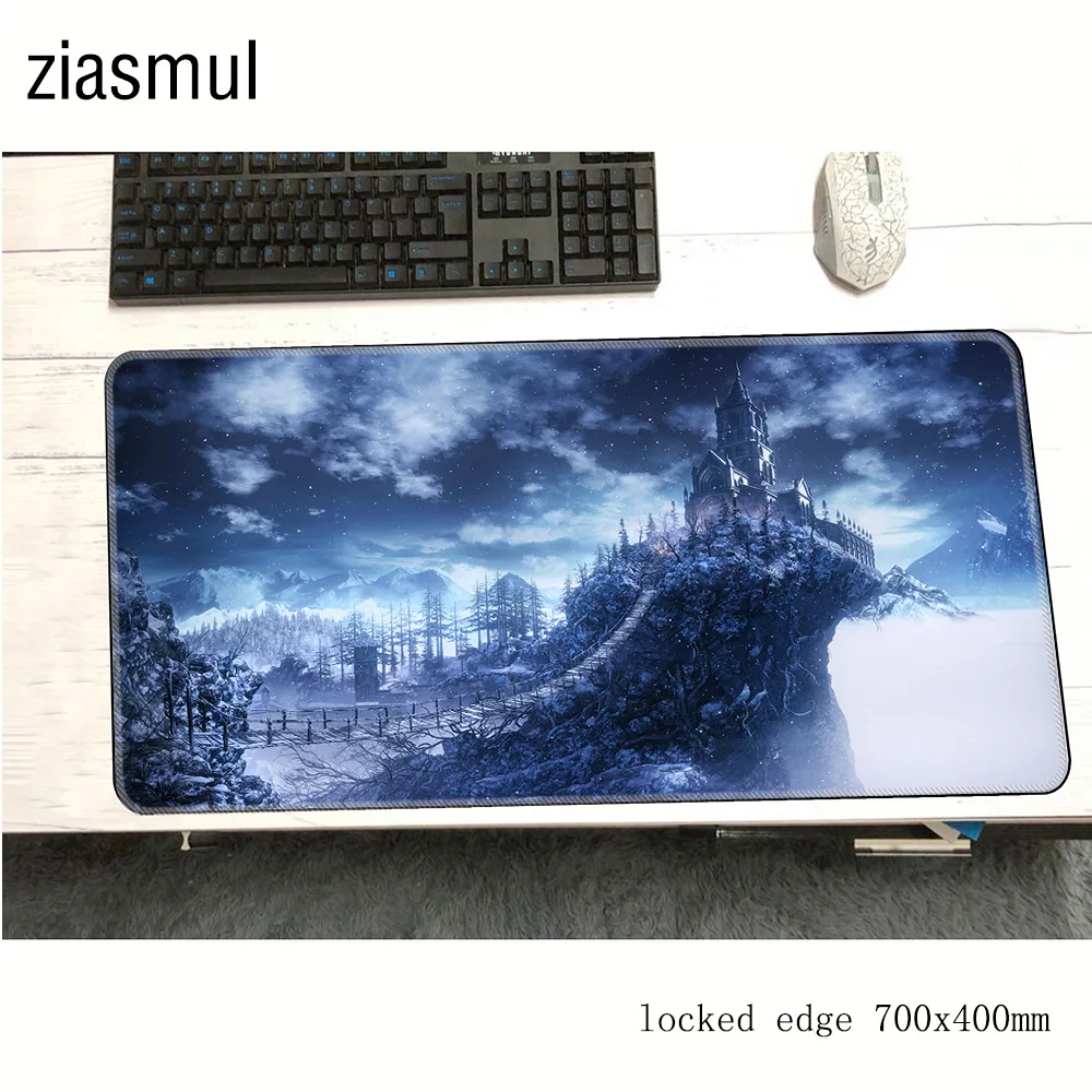 Игровой коврик для мыши dark souls padmouse 700x400x3 мм восхитительный геймер компьютерный