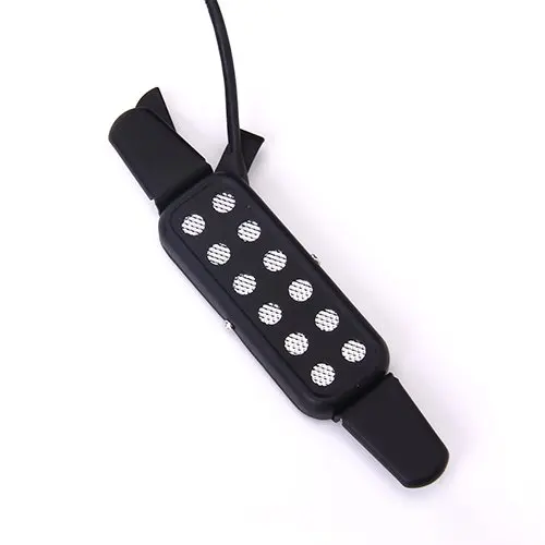 Шьет клип-на акустической классической гитары Пикап саундхол пикап -- черный |