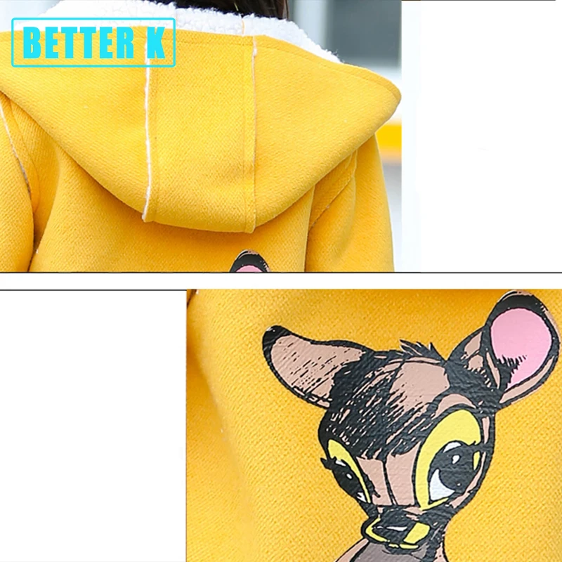 baby girl winter clothes coat 2018 Children Outerwear girls cotton Coat yellow fashion jacket clothing | Детская одежда и обувь