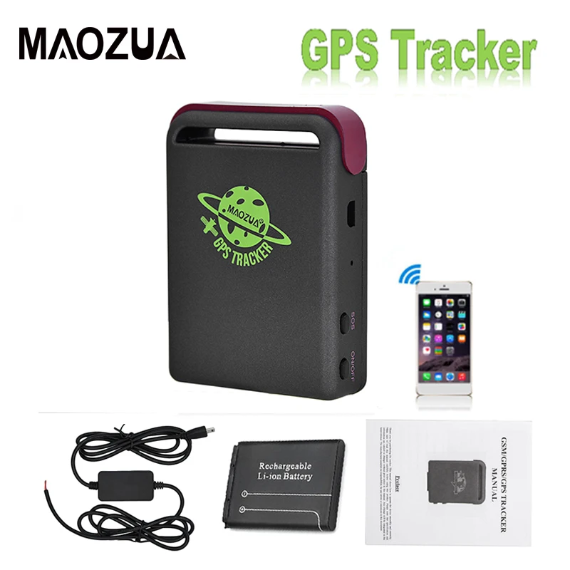 GPS-трекер Mini TK102B в реальном времени для автомобиля, GSM GPRS,  автомобильные трекеры, локатор слежения с автомобильным зарядным  устройством, аккумулятором | АлиЭкспресс