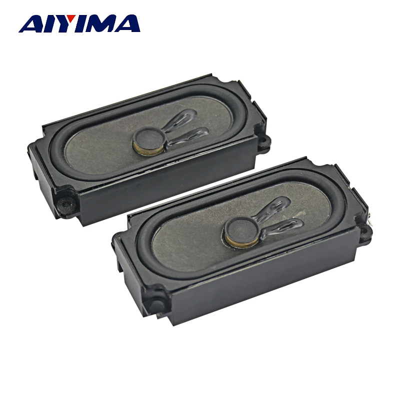 AIYIMA 2 шт. мини портативные звуковые колонки 10045 8 Ом 10 Вт динамик для ТВ lcd DIY