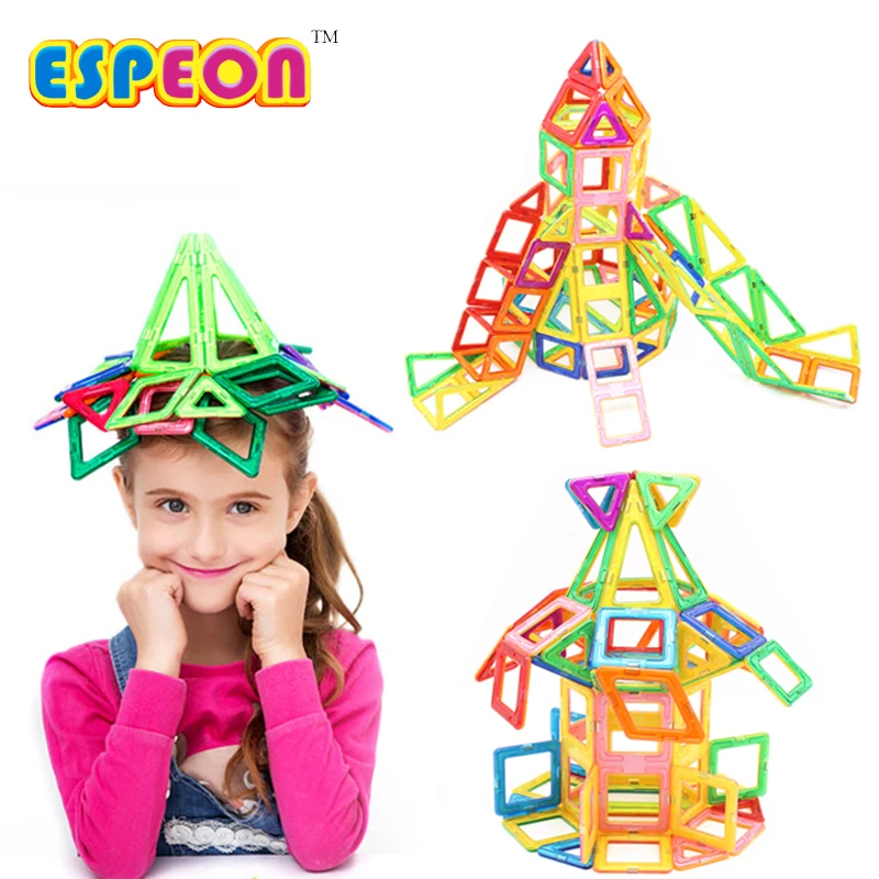 37 шт Большой размер строительные блоки игрушки 3D Магнитные Модели Строительные