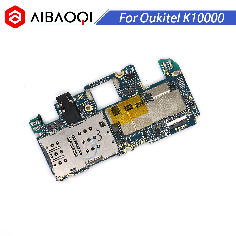 AiBaoQi новая материнская плата 2 ГБ + 16 Гб ПЗУ с гибким кабелем для Oukitel K10000 MT6735