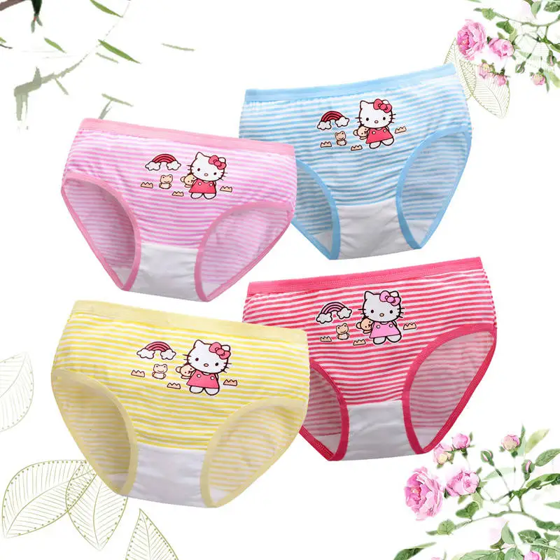 3 Piece/lot new fashion kids panties baby girl underwear lovely cartoon children clothe | Детская одежда и обувь