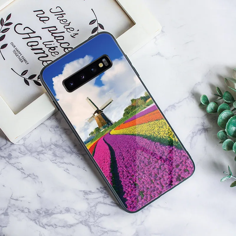 Чехол для Samsung S8 тонкий бампер Galaxy S10 Plus Lite S10E S9 S7 S6 Edge задняя крышка черный чехол