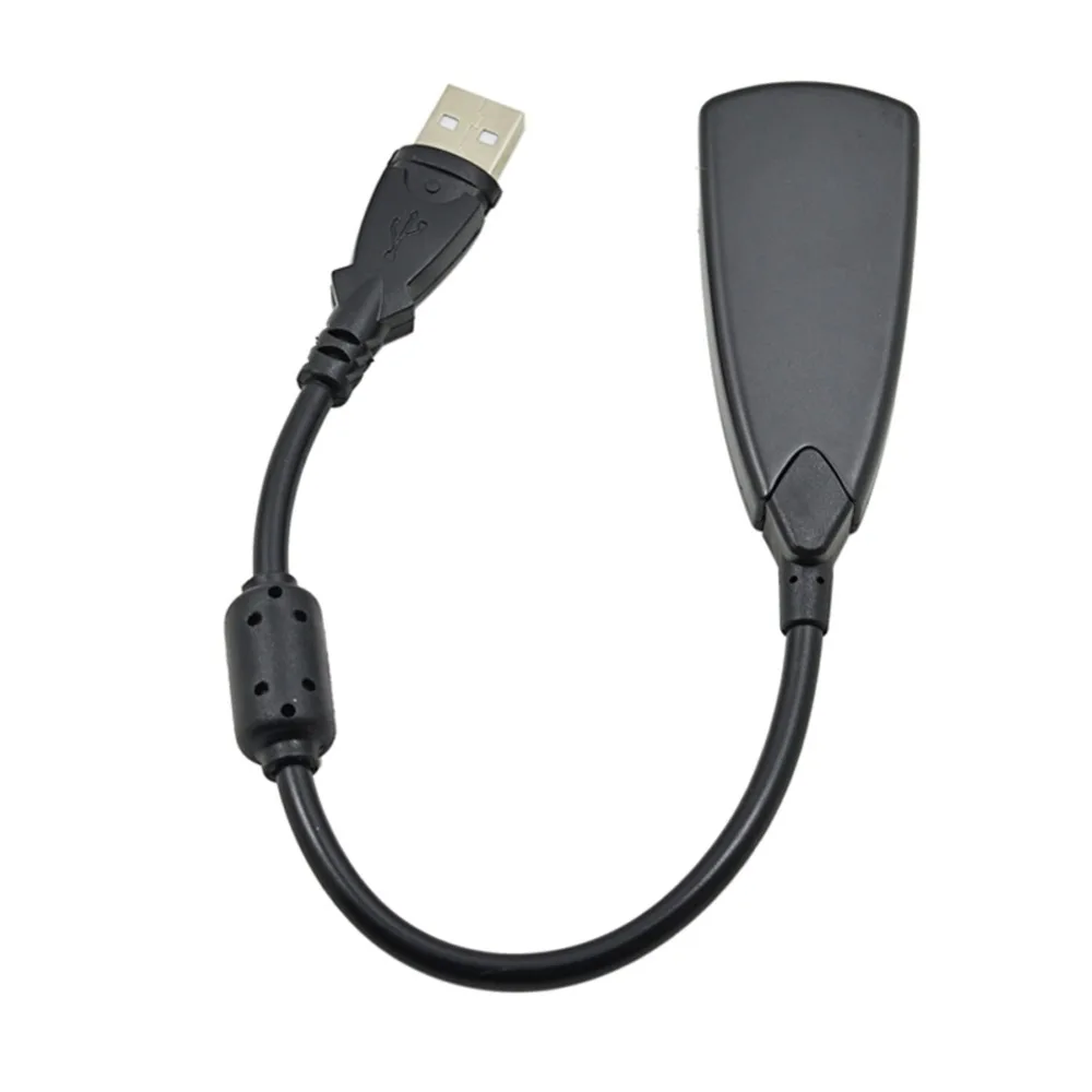 Антимагнитная Внешняя USB звуковая карта 7 1 адаптер 5HV2 3D Аудио гарнитура микрофон 3