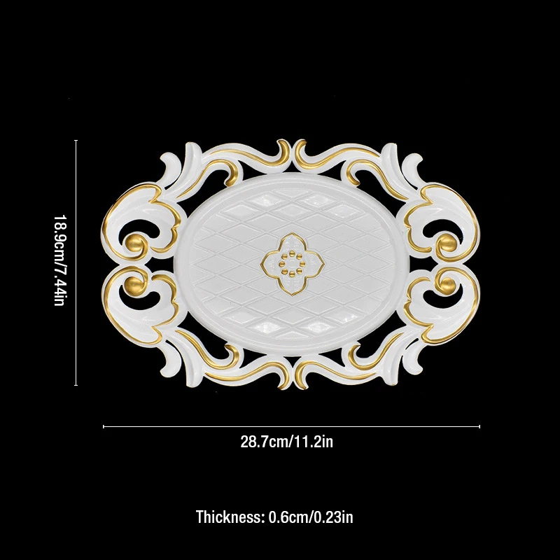 wood Furniture woodcarving decor 3D applique floor empty wall background wedding decor line house decor tool fruit bowl vase XO - Цвет: B-2
