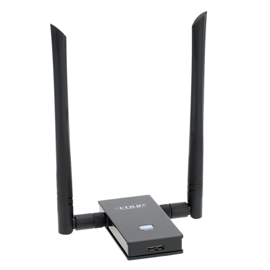 EDUP EP-AC1605 двухдиапазонный 1200 Мбит/с 2,4 ГГц/5,8 ГГц Wi-Fi ключ USB 3,0 WiFi адаптер