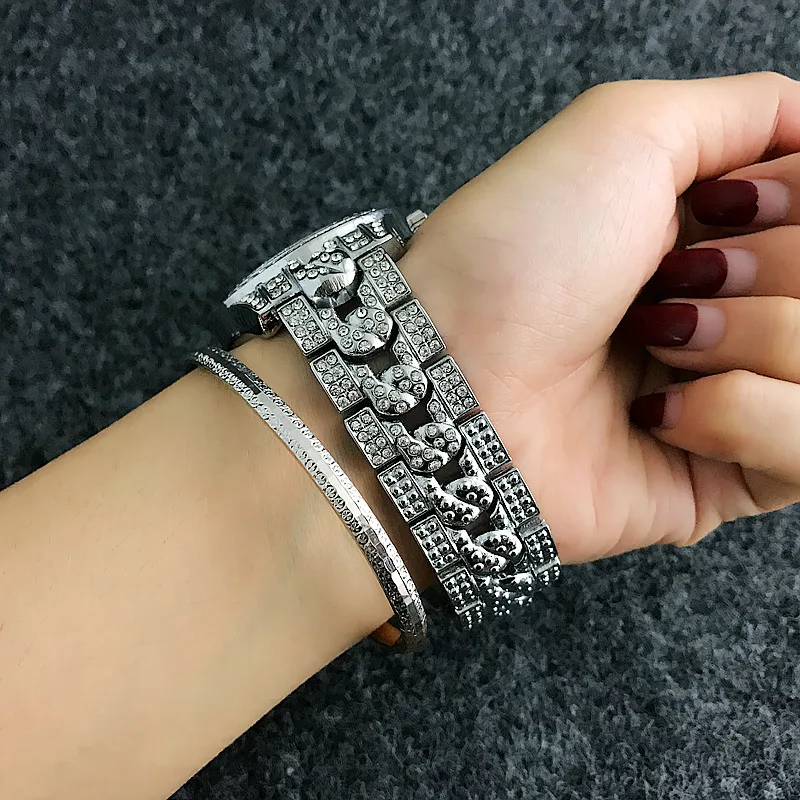 Женские кварцевые часы с кристаллами роскошные модные наручные 2019|reloj fashion|reloj