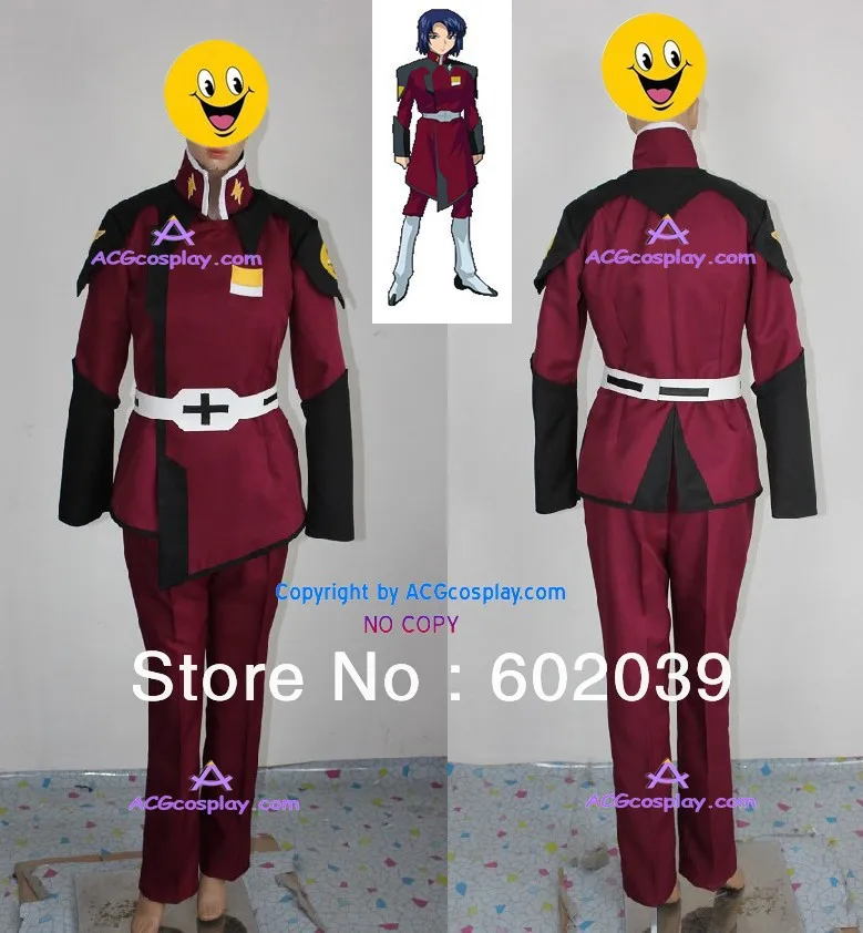 Костюм для косплея из семени гандама Атран зала костюм с поясом ACG хорошее