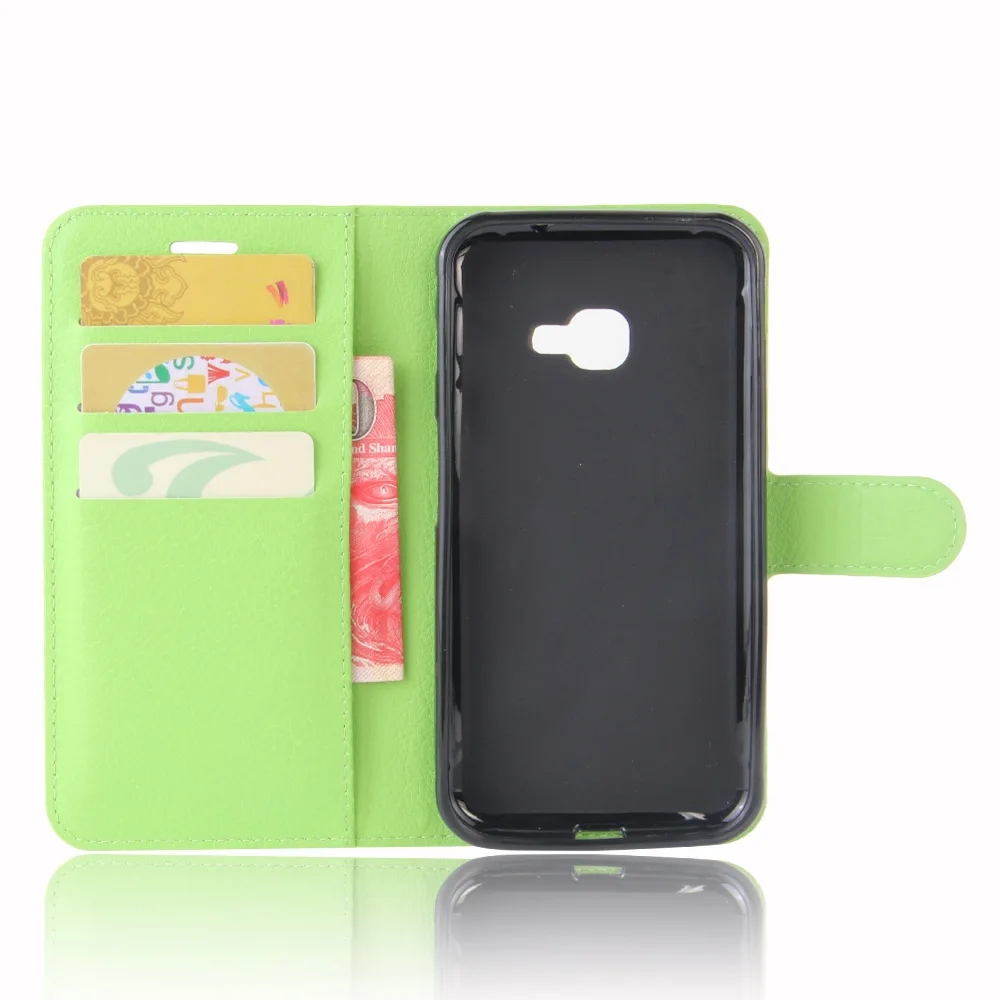Чехол-книжка для Samsung Galaxy Xcover 4 кожаный чехол-бумажник XCover4 G390F SM-G390F чехол телефона