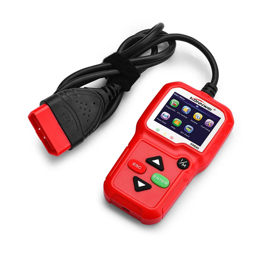 KONNWEI KW680 OBD2 Viecar Автомобильное устройство чтения кода диагностическое сканирующее