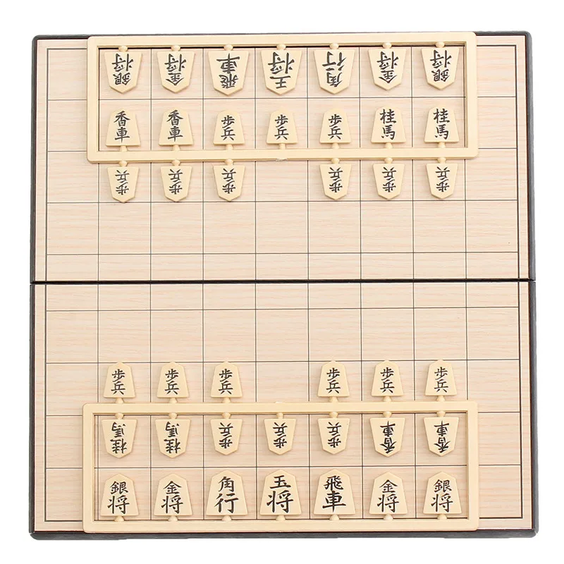 Новый складной магнитный набор для сёги в коробке портативная японская
