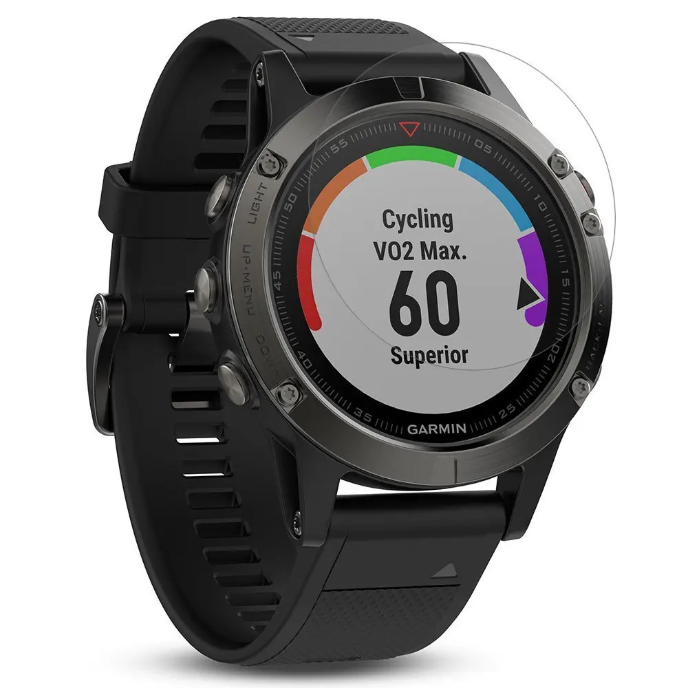 Пленка для Garmin Fenix 5 / plus закаленное стекло 9H 2.5D Премиум полная защита экрана FilmGarmin