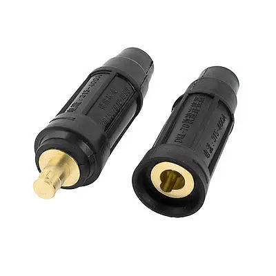 

Pair Rubber Welding Cable Connector Cable Joint Welder Plugs 18mm DKL70