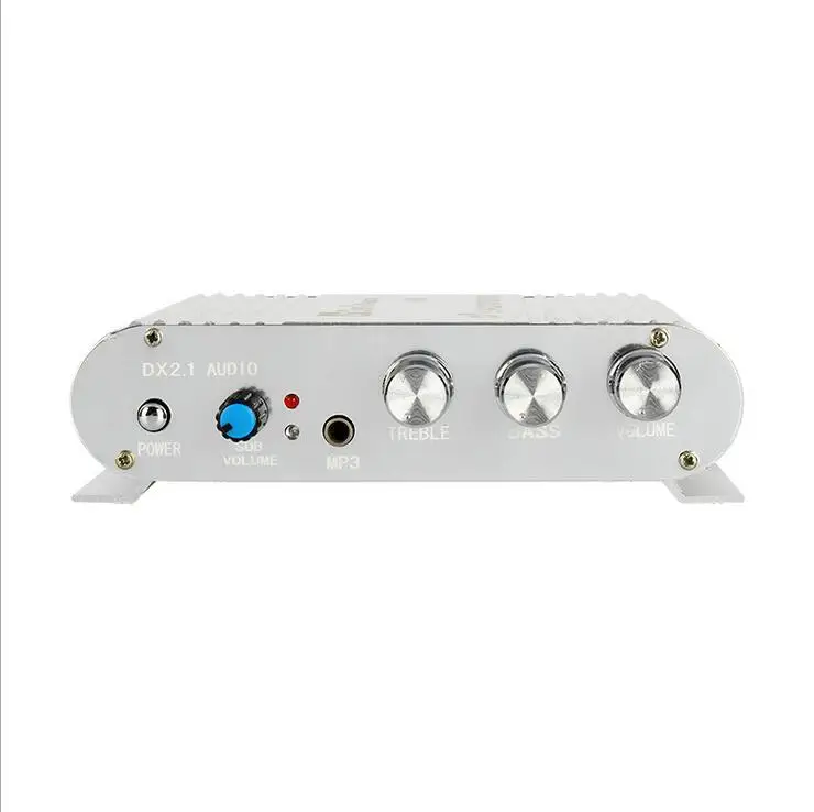 2 1 канальный HIFI аудио усилитель мощности 20 Вт * + 50 бас автомобильный домашний