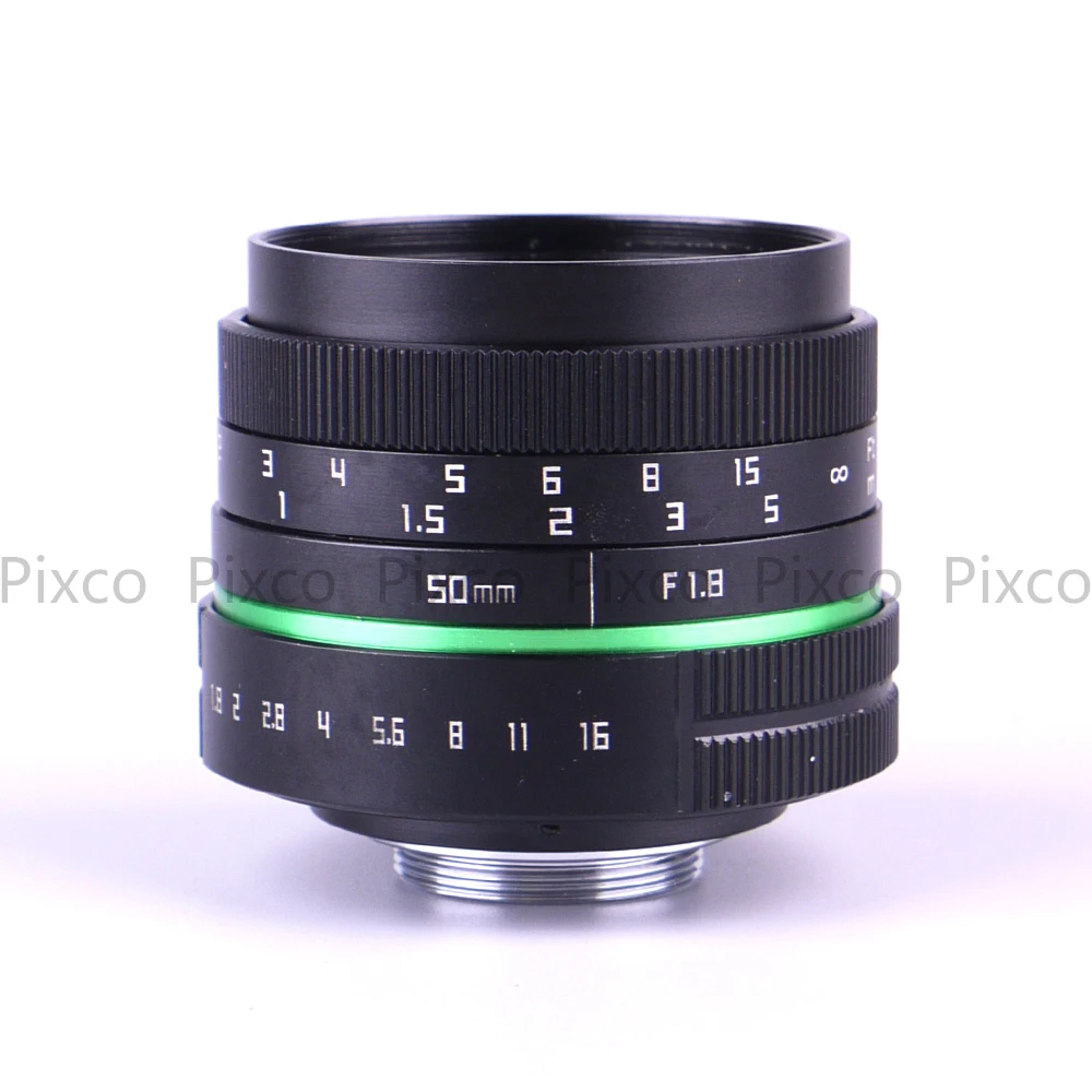 Объектив камеры C Mount Camera 50 мм F1.8 фотообъектив для телевизора/CCTV объектив