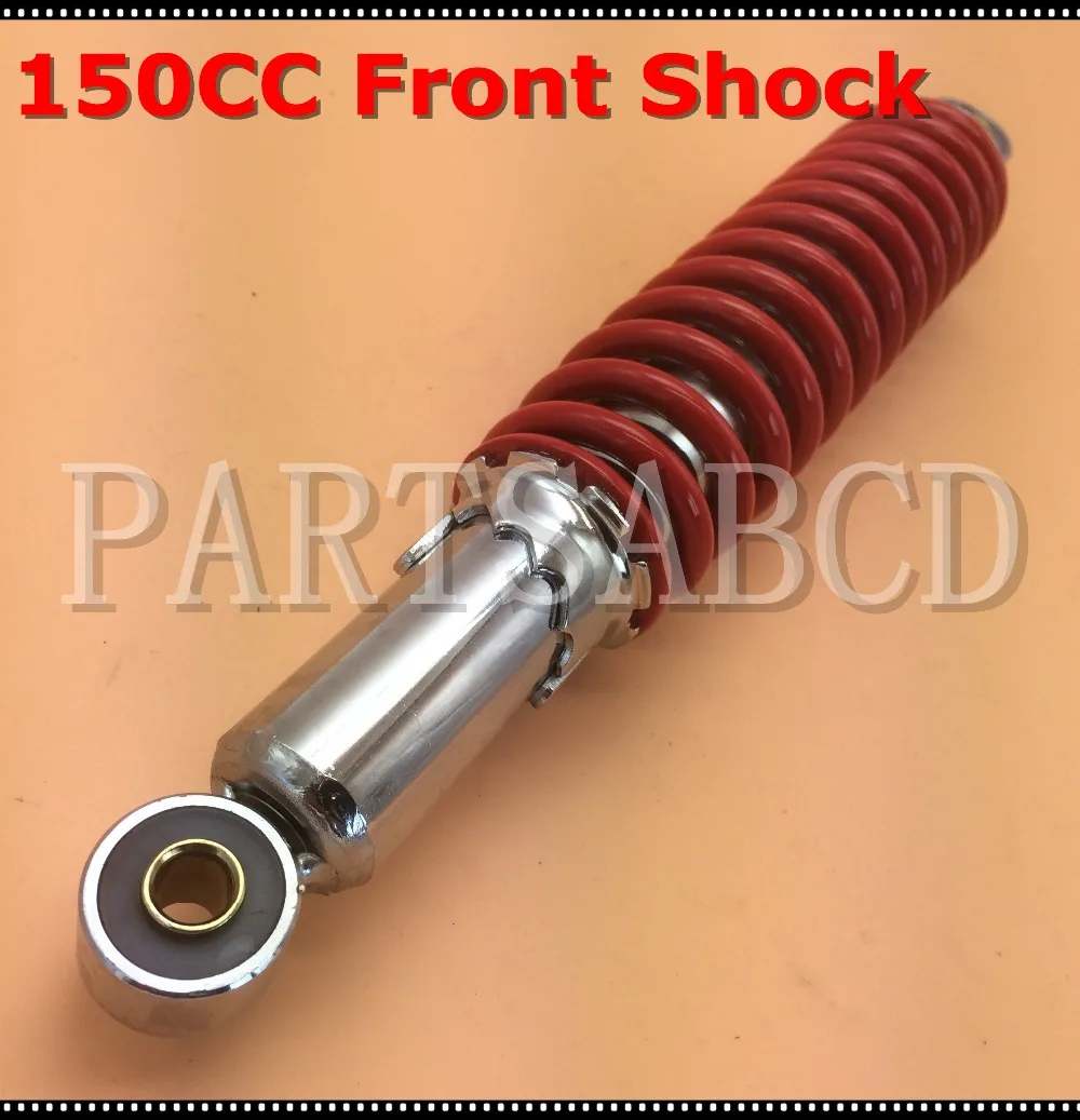 Горячая продажа красный цвет передний шок для Hammerhead 150CC Go Kart запчасти|go kart shocks|kart
