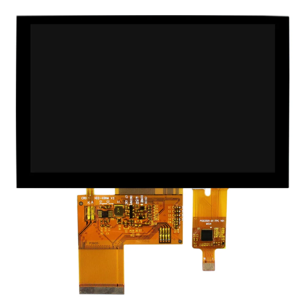 5-дюймовый ЖК-экран с емкостной сенсорной панелью 800x480 40Pin ЖК-дисплей - купить по