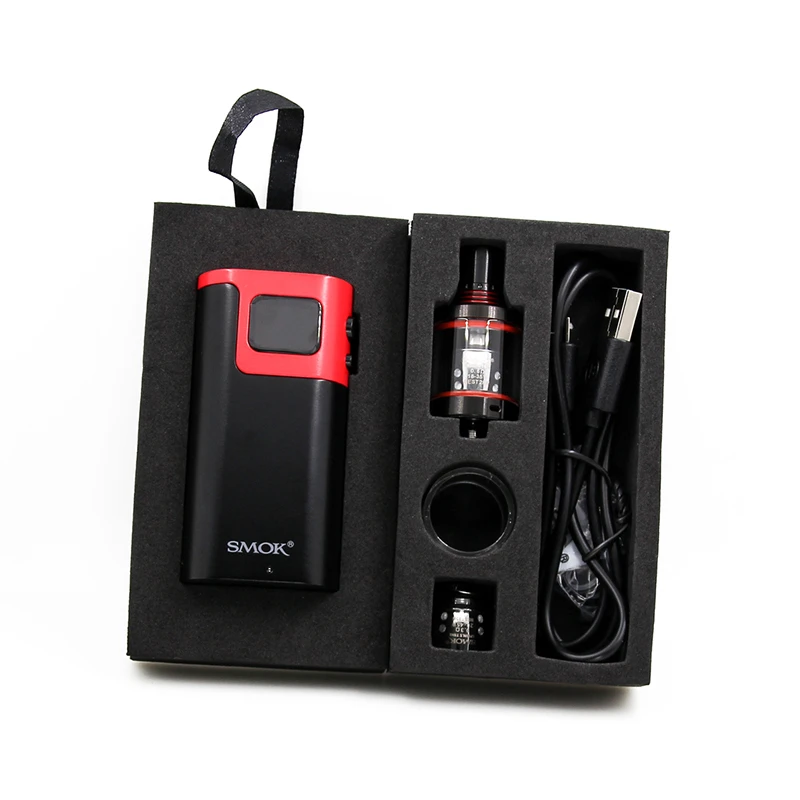 100% оригинальный набор SMOK G80 с 2 мл резервуаром для спиралей и 80 Вт TC Mod Eelctronic