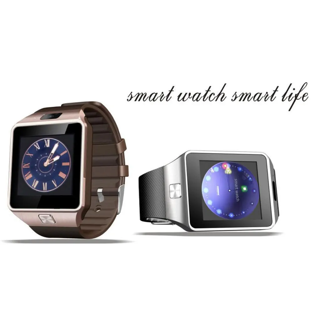 Умные часы DZ09 smartwatch для Apple android phone умные с камерой анти потеря поддержка SIM/TF