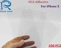 250um oca clear optical adhesive for iphone x oca glue for ix ipx lcd glass glue film easy tear stick repair parts 100pcs