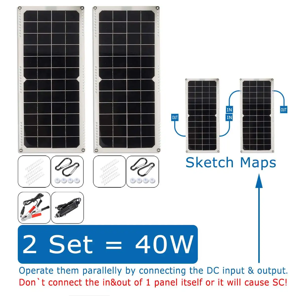 LEORY 14 V 20 W 1.5A Водонепроницаемая Солнечная батарея с usb-разъемом монокристаллическая солнечная панель с автомобильным зарядным устройством для наружного кемпинга аварийный свет