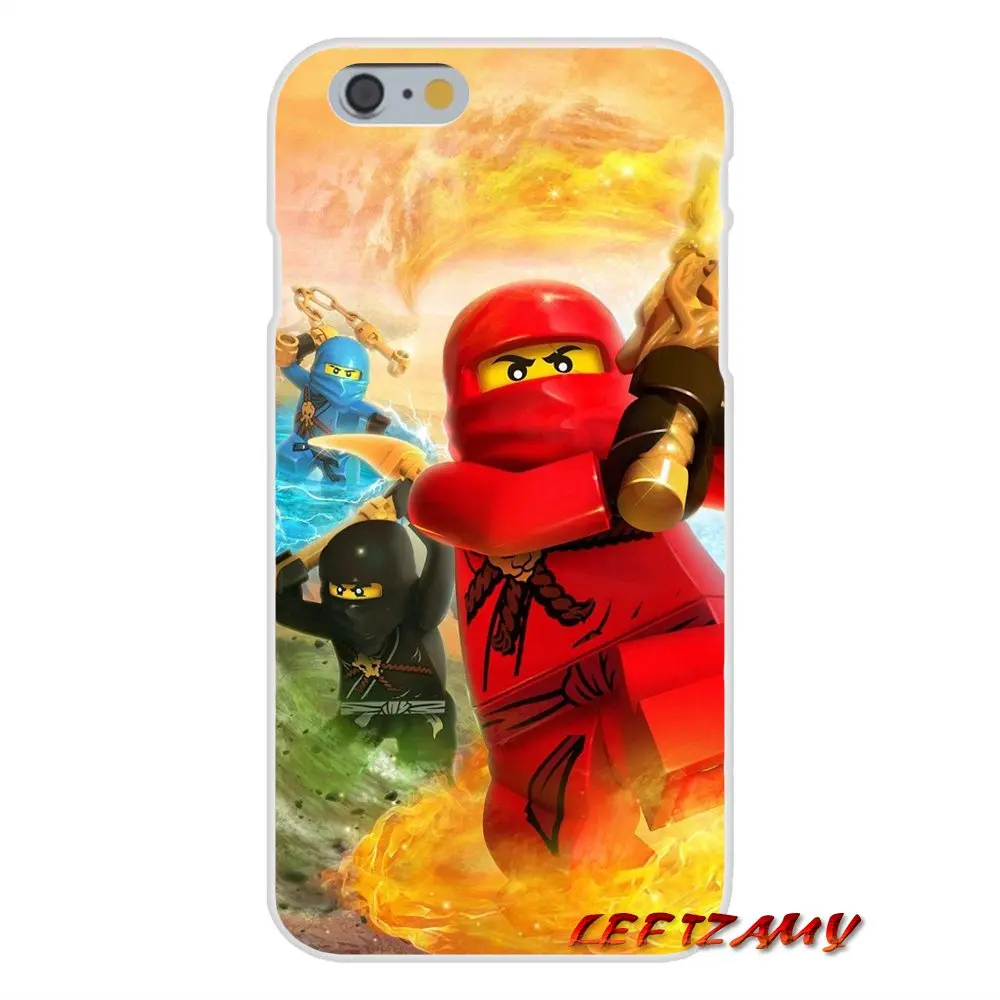 Для iPhone X 4 4S 5 5S 5C SE 6 S 7 8 плюс аксессуары телефон чехлы lego ninjago | Мобильные телефоны и