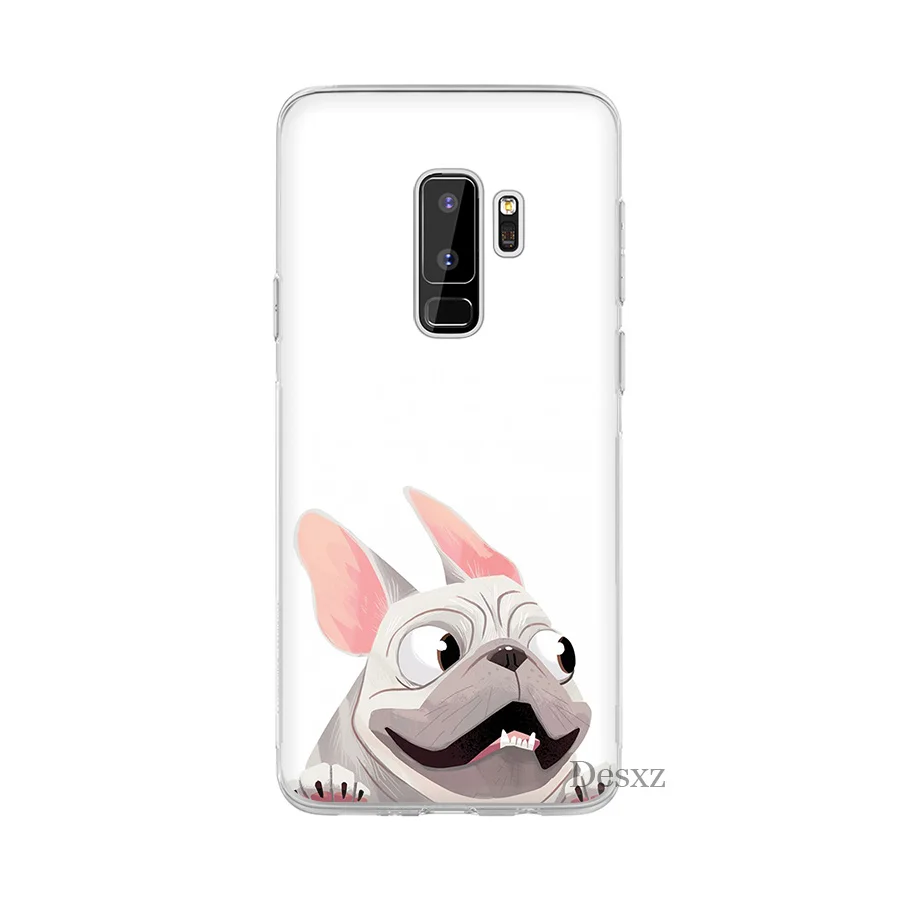 Милый Французский бульдог Новый чехол для Samsung Galaxy A3 A5 A6 A7 A8 A9 A10 A20 A60 A30 A40 A50 A70 Plus |