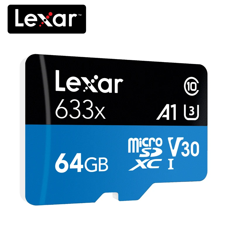 Оригинальная карта памяти Lexar 128 Гб Micro SD 256 ГБ высокоскоростная до макс. 95 м/с 64 Class10