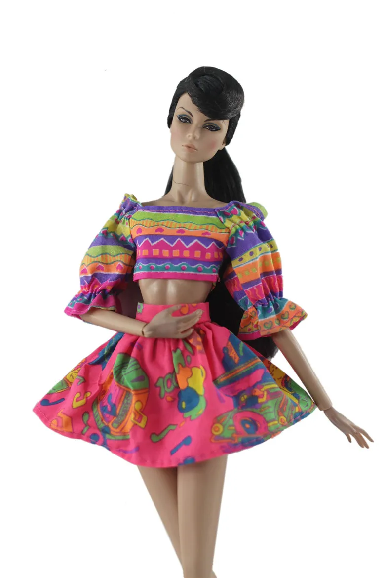 National costume Doll Dress / Cheongsam Party Gown Outfit Clothing Wedding Dress For 1/6 BJD Xinyi FR ST Barbie Doll, New
