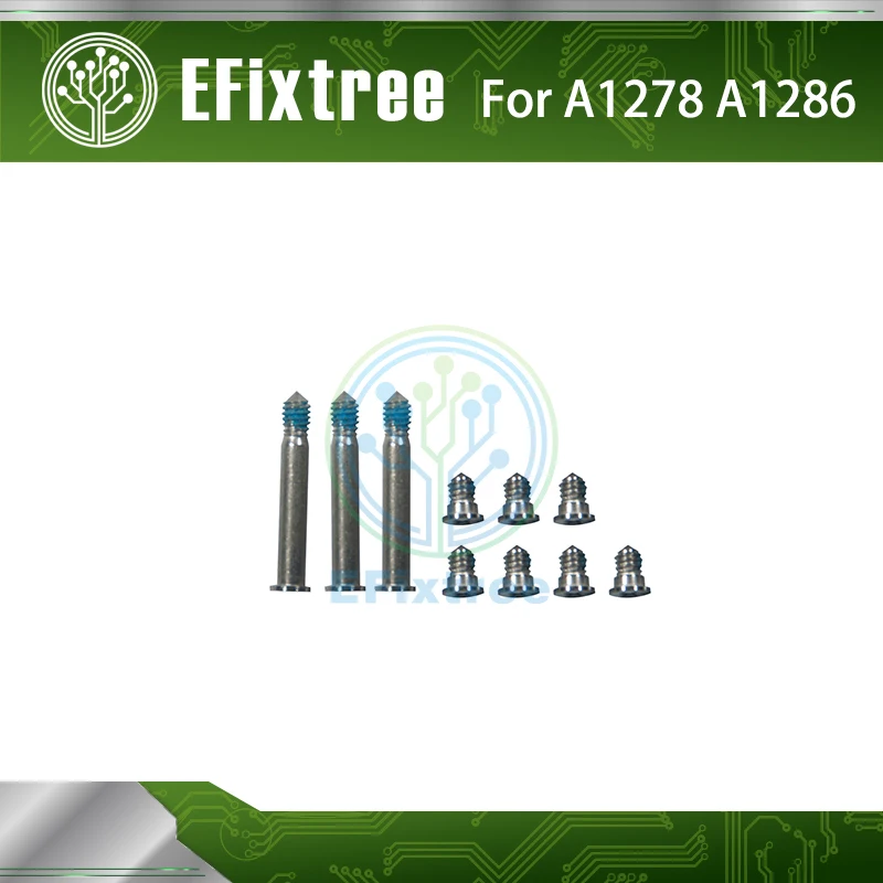 10 шт./компл. винты на заднюю крышку корпуса компьютера для MacBook Pro Series A1278 A1286 A1297 (3 длинные + 7 коротких)