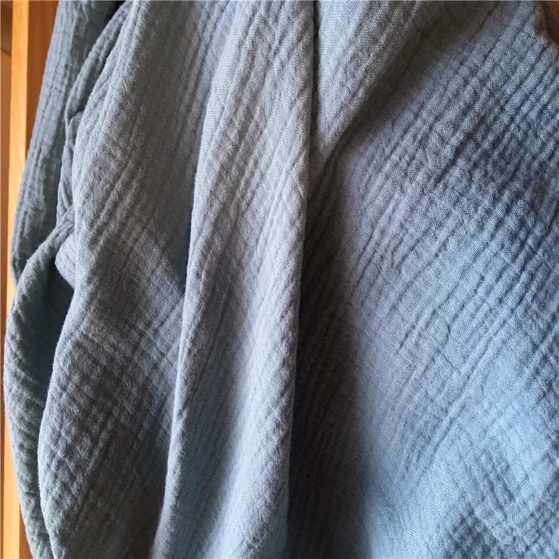 Натуральный хлопок двойная Марля мягкая ткань 135 см 53 ''ширина 140 gsm детское одеяло швейная ткань 10 метров CD03A