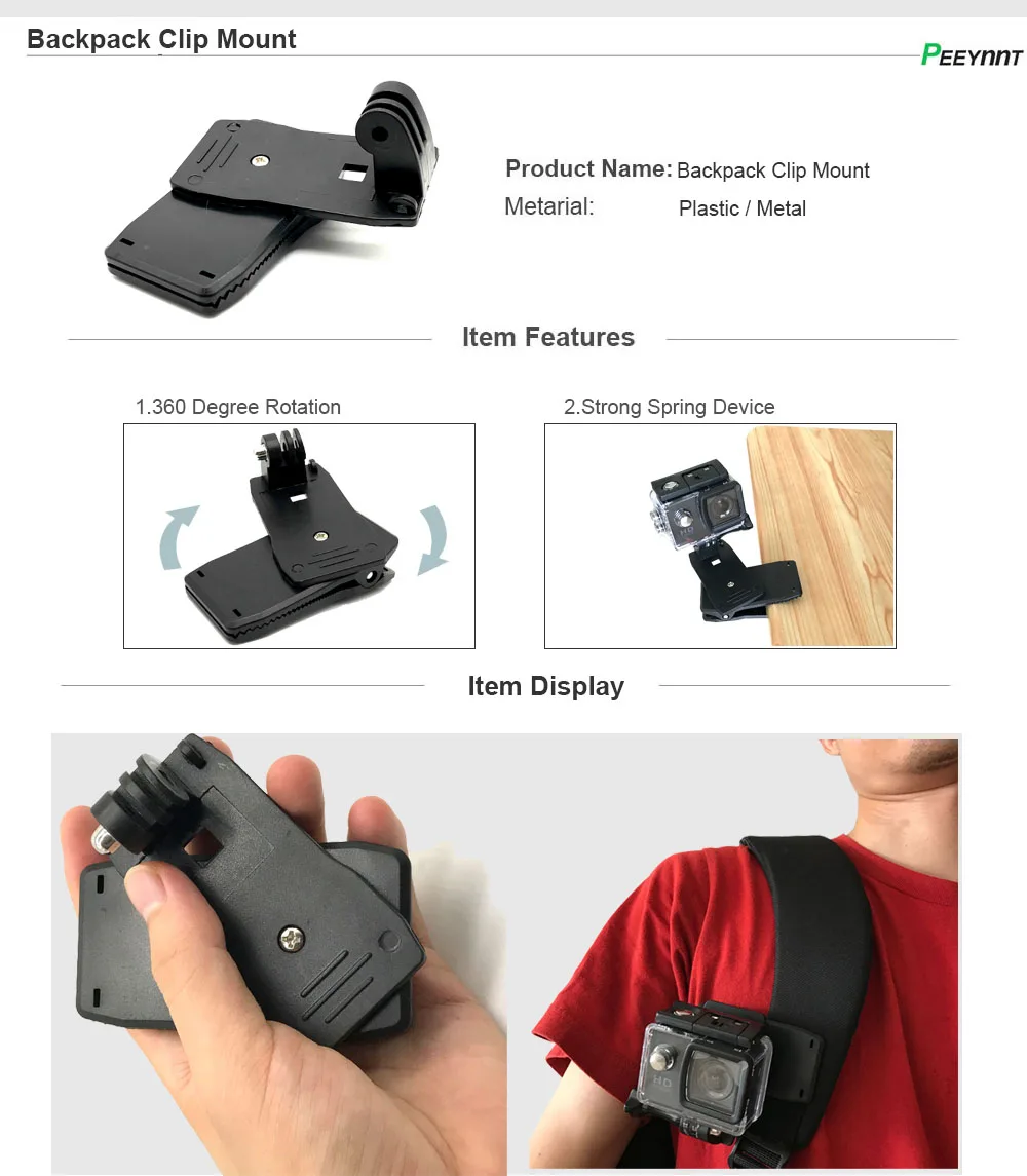 Peeynnt для Gopro hero 7 6 Аксессуары монопод для Gopro hero 5 4 3 2 для SJCAM большая сумка для хранения для Yi 4 k eken H9 SJ4000