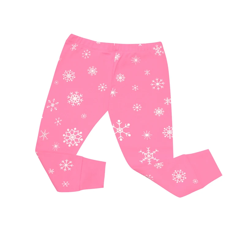 Пижама детская с длинным рукавом пижама пингвином комплект одежды для сна Санта