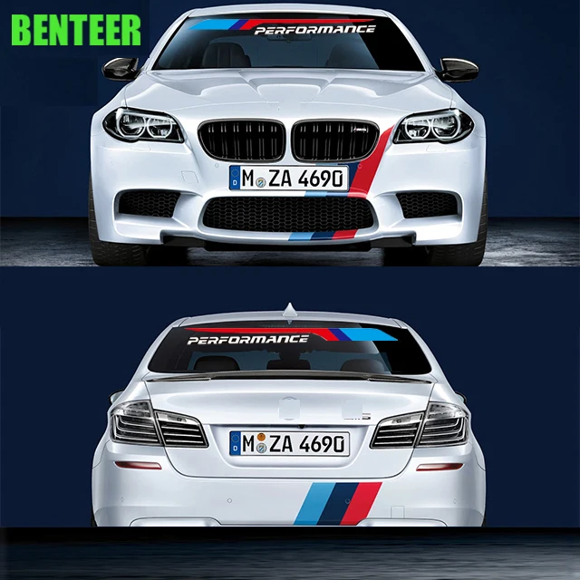 M эффективная наклейка на лобовое стекло автомобиля для bmw E36 E39 E46 E53 E60 E61 E64 E70 E71 E85
