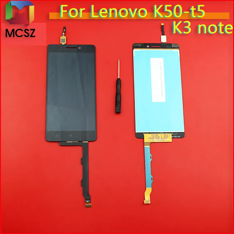 Дисплей с тачскрином MCSZ для Lenovo K3/ K50 t3s/ t5/ K50a40 рамкой/ без рамки|lcd display touch screen|display